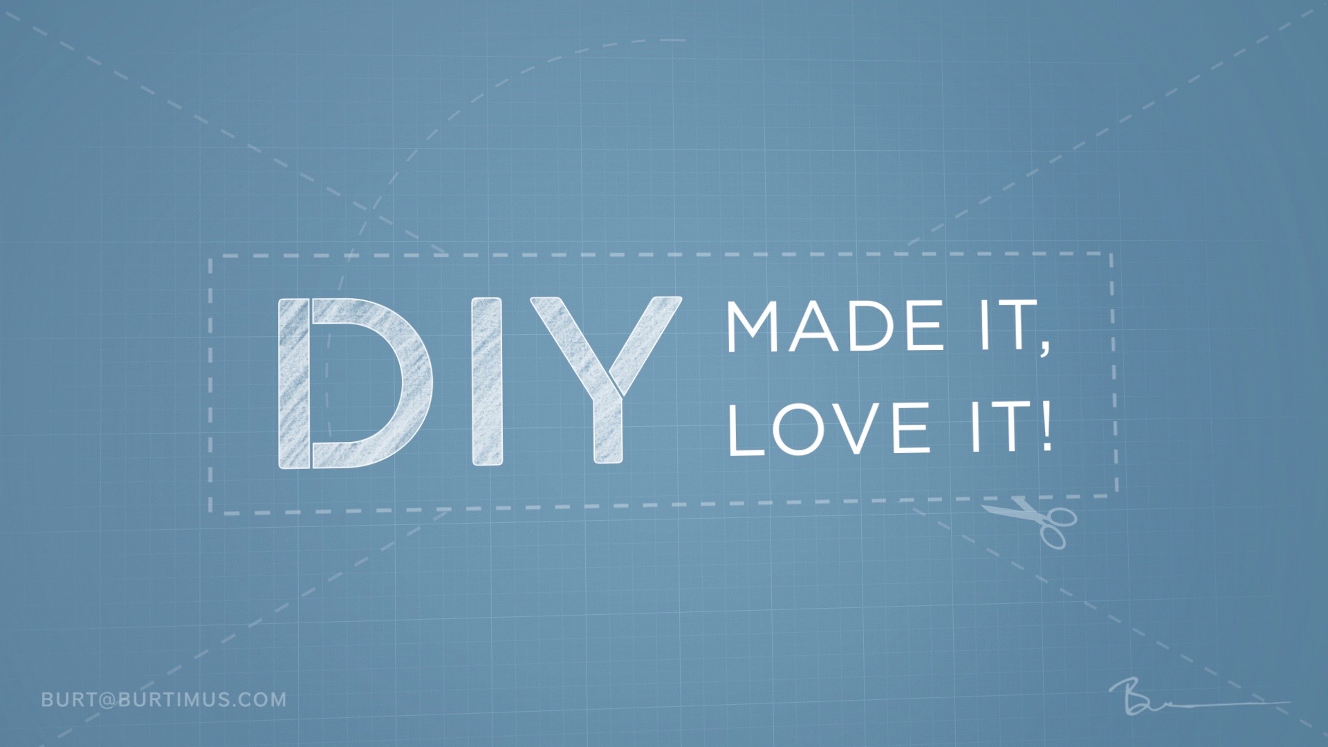 DIY Made It, Love It series title design.